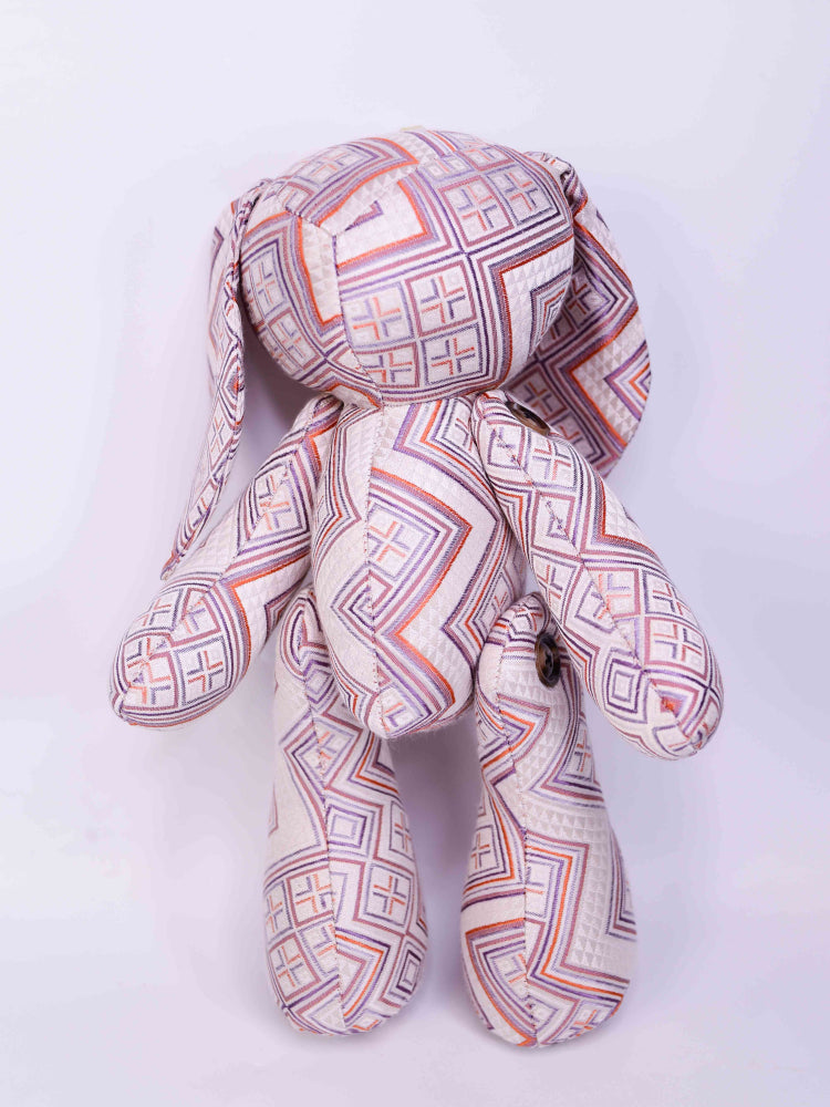 Guangxi Zhuang Brocade Long-Eared Rabbit Plush Toy