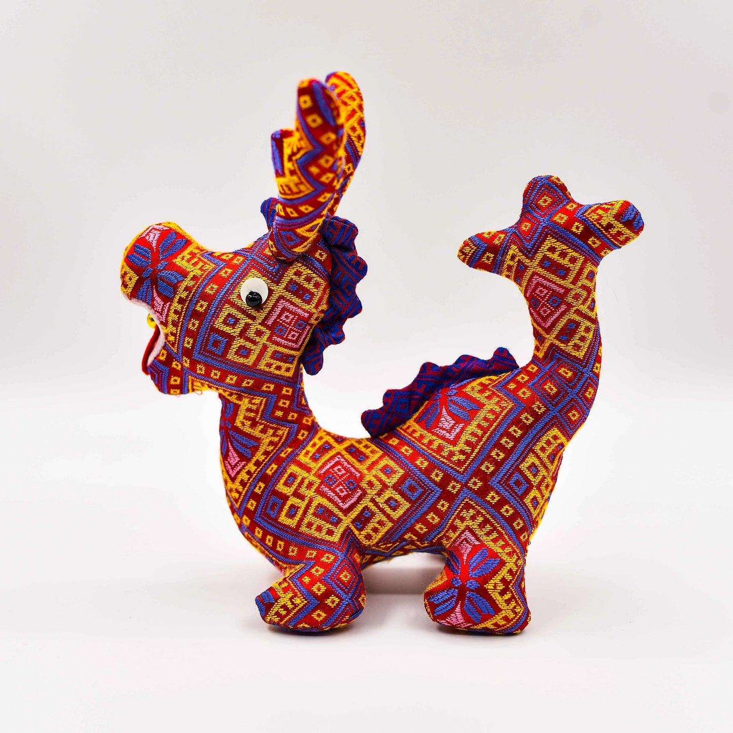 Guangxi Zhuang Brocade Dragon Ornament Exquisite Craft Lucky Charm