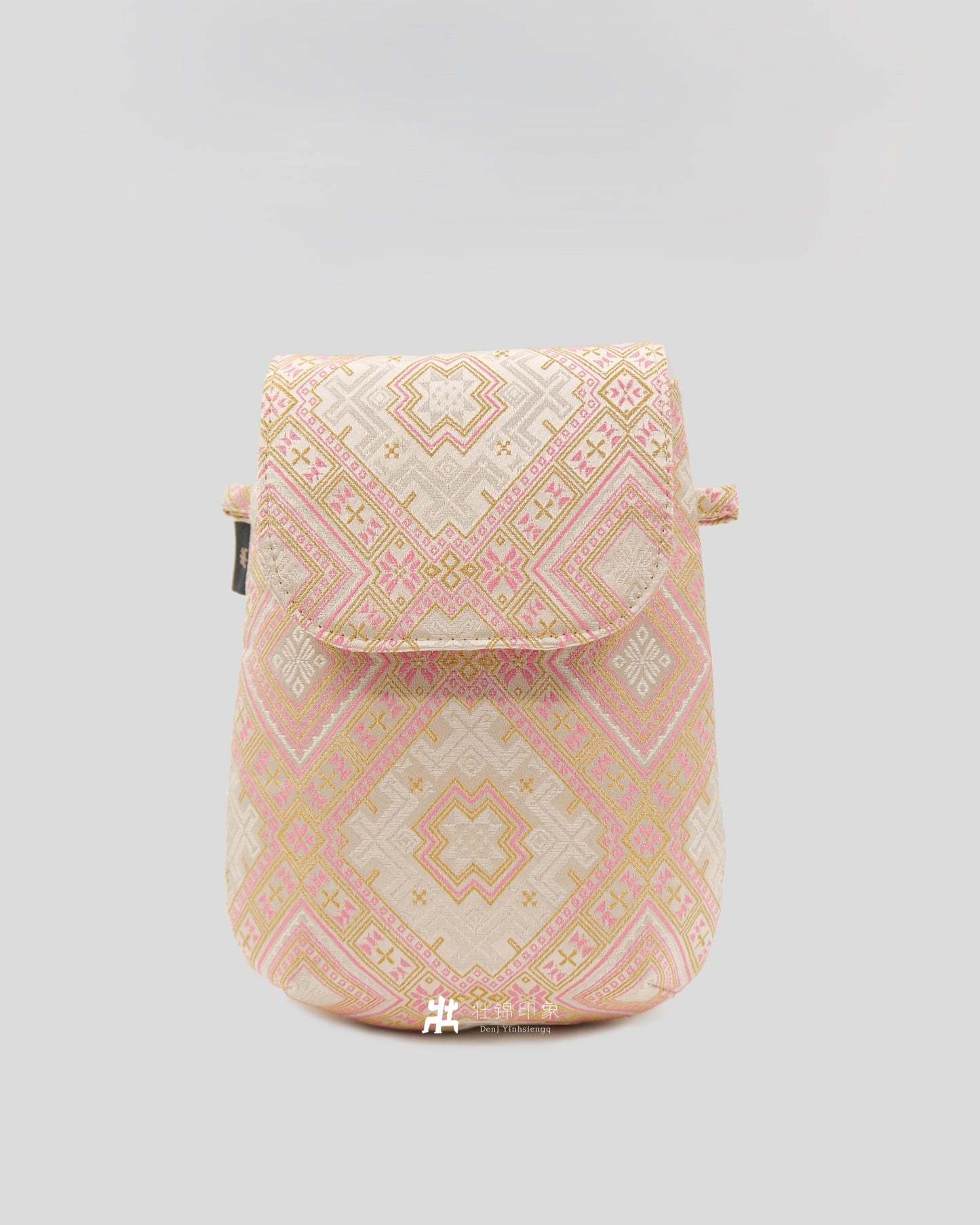Guangxi Zhuang Brocade Crossbody Phone Case