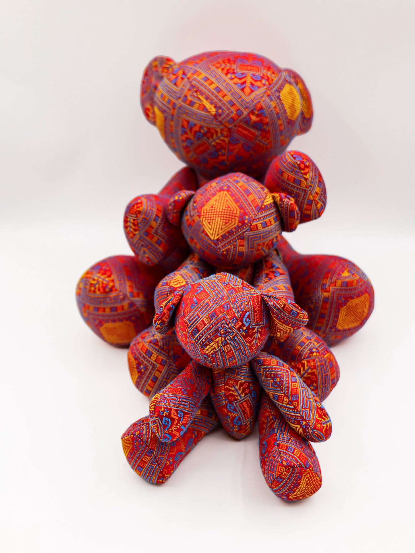 Guangxi Zhuang Brocade Teddy Bear Cute Creative Gift