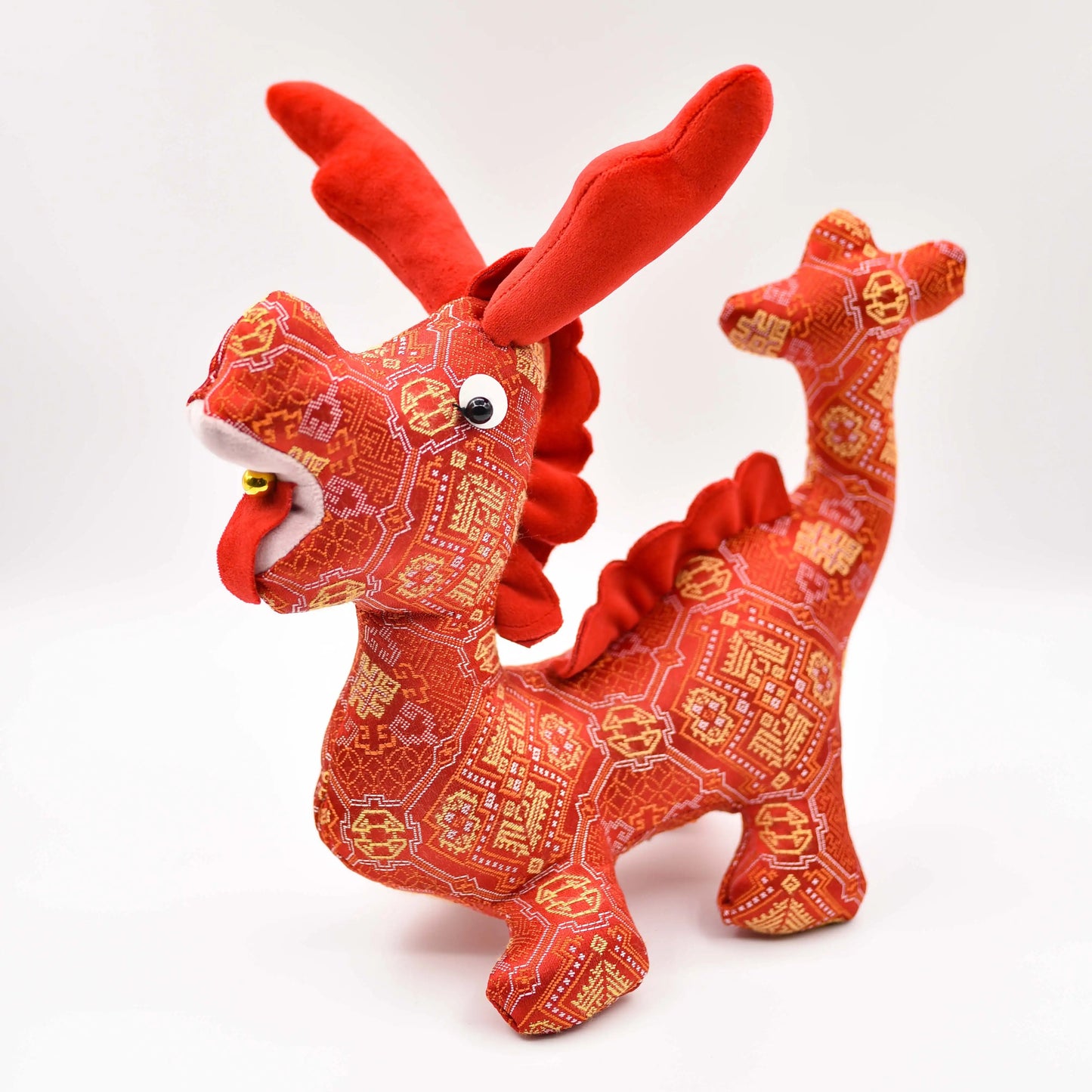 Guangxi Zhuang Brocade Dragon Ornament Exquisite Craft Lucky Charm