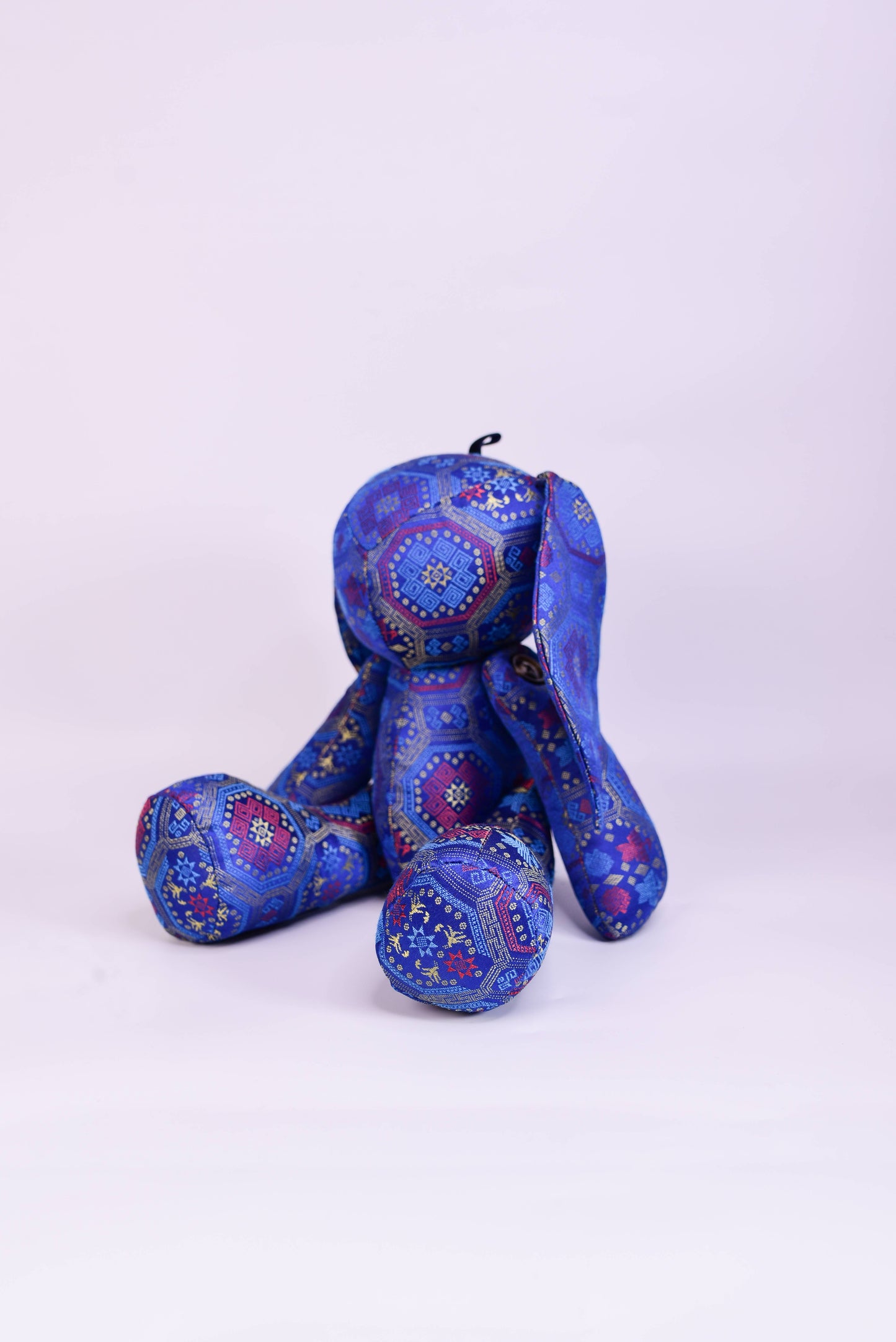 Guangxi Zhuang Brocade Long-Eared Rabbit Plush Toy