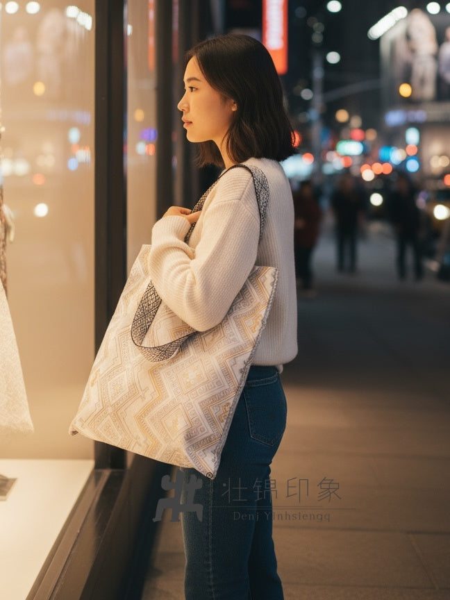 Guangxi Zhuang Brocade Single-Shoulder Bag Crossbody Bag