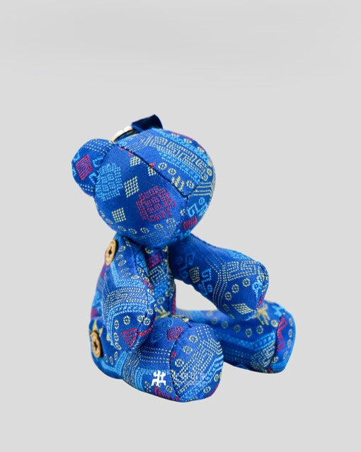 Guangxi Zhuang Brocade Bear-Shaped Bag Charm Creative Ornament