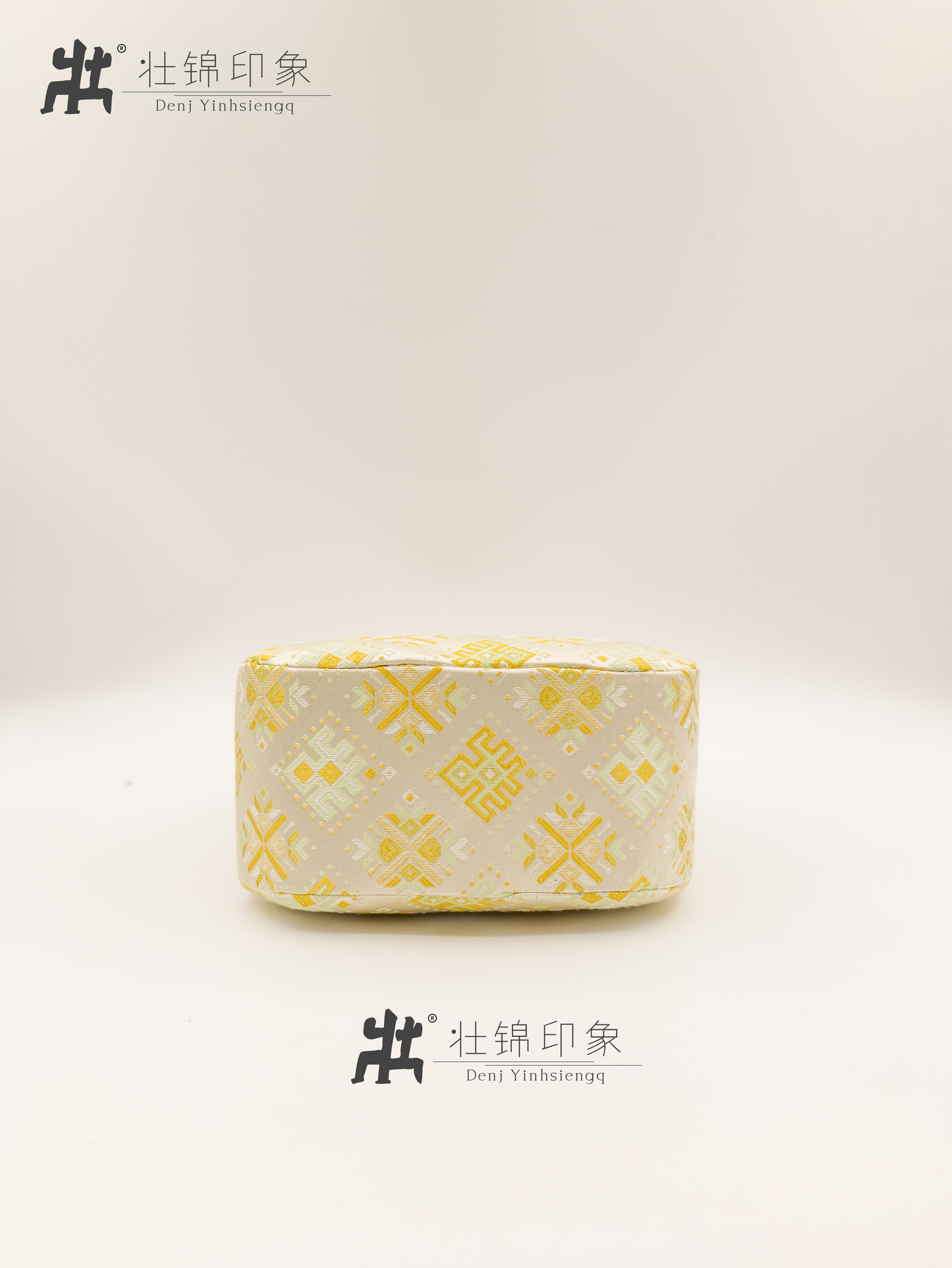 Guangxi Zhuang Brocade Handle Bag, Shoulder Crossbody Bag, Handbag