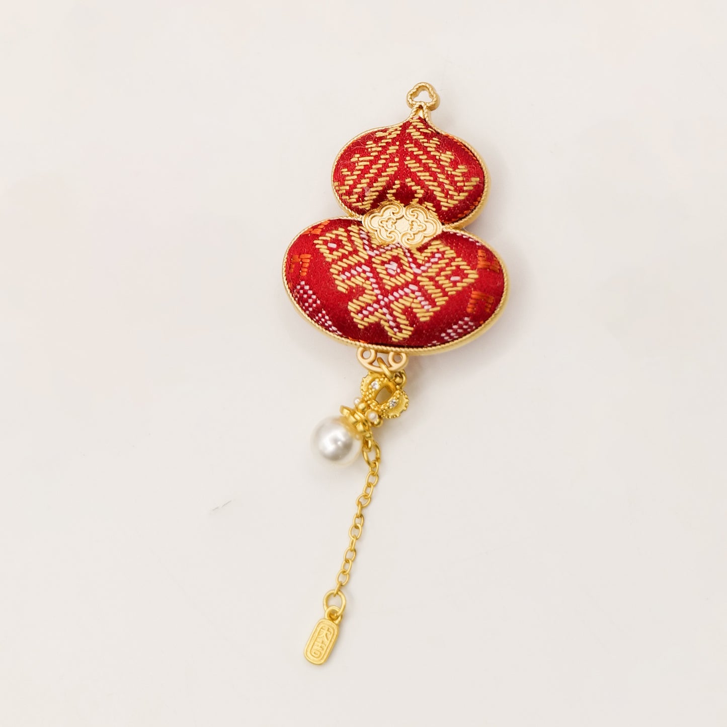 Guangxi Zhuang Brocade Gourd Bag Hanging Car Ornament