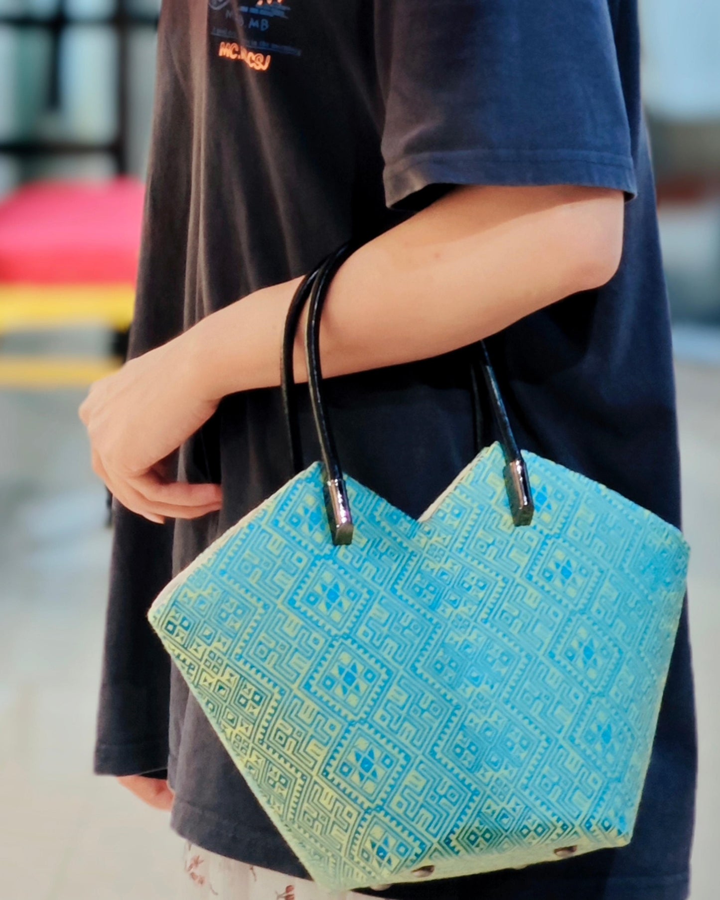 Guangxi Zhuang Brocade Butterfly Handbag