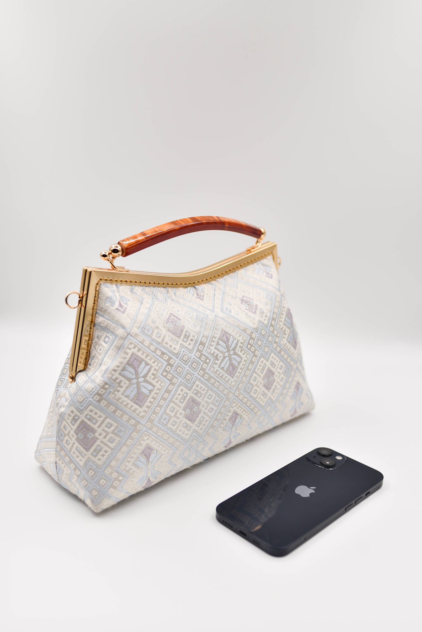 Guangxi Zhuang Brocade Clutch Handbag