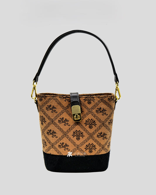 Guangxi Zhuang Brocade Eagle-Beak Bag Handheld Crossbody Bag