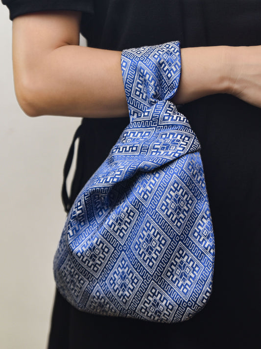 Guangxi Zhuang Brocade Printed Wristlet Bag