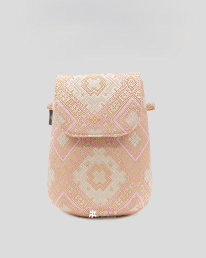 Guangxi Zhuang Brocade Crossbody Phone Case