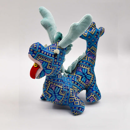 Guangxi Zhuang Brocade Dragon Ornament Exquisite Craft Lucky Charm