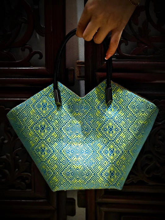 Guangxi Zhuang Brocade Butterfly Handbag
