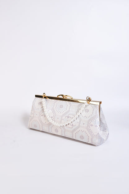 Guangxi Zhuang Brocade Baguette Handbag