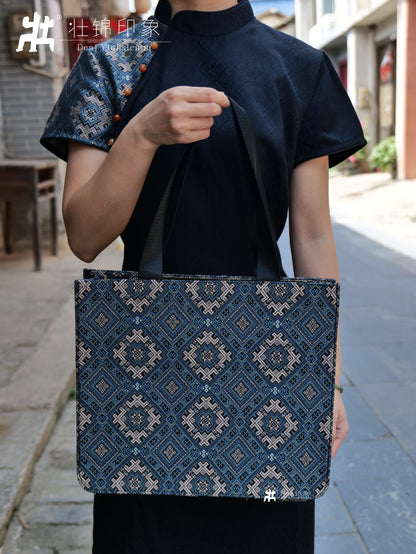 Guangxi Zhuang Brocade Commuter Bag Large Capacity Shoulder Bag