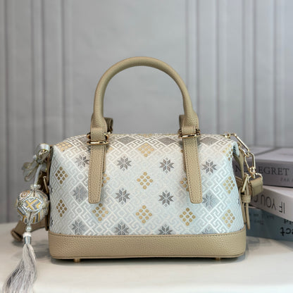 Guangxi Zhuang Brocade Pillow-Style Handbag  Crossbody bag