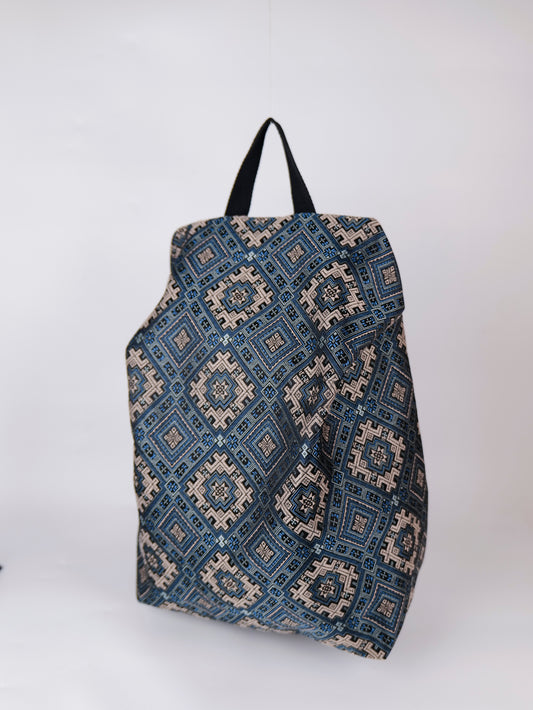 Guangxi Zhuang Brocade Large-Capacity Shoulder Bag Lightweight Laptop Backpack
