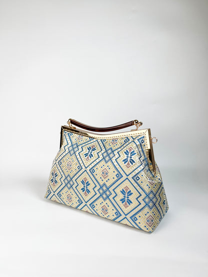 Guangxi Zhuang Brocade Clutch Handbag