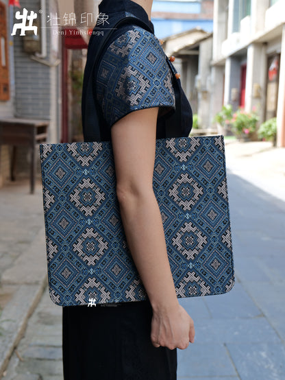 Guangxi Zhuang Brocade Commuter Bag Large Capacity Shoulder Bag