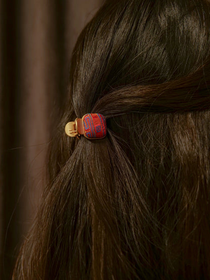 Guangxi Zhuang Brocade Small Hair Clip