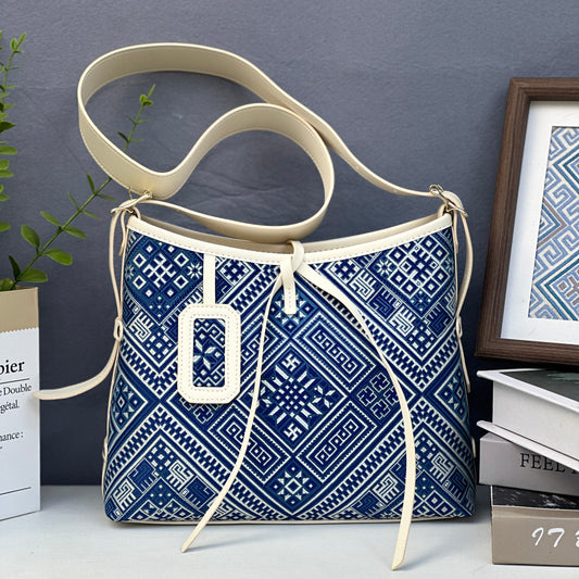 Guangxi Zhuang Brocade Dragon Whisker Bag Crossbody Tote