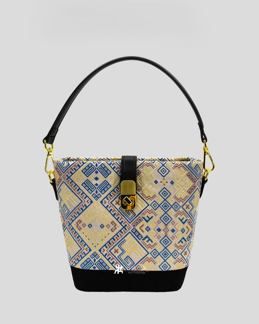 Guangxi Zhuang Brocade Eagle-Beak Bag Handheld Crossbody Bag