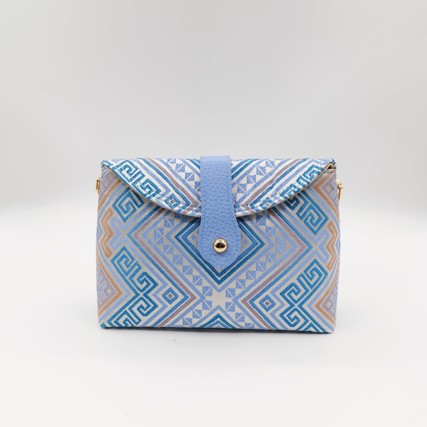 Guangxi Zhuang Brocade Envelope Clutch Bag