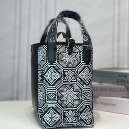 Guangxi Zhuang Brocade Handbag and Crossbody Bag for Commuting