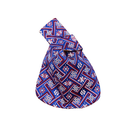 Guangxi Zhuang Brocade Printed Wristlet Bag