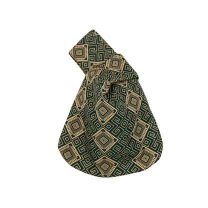 Guangxi Zhuang Brocade Printed Wristlet Bag