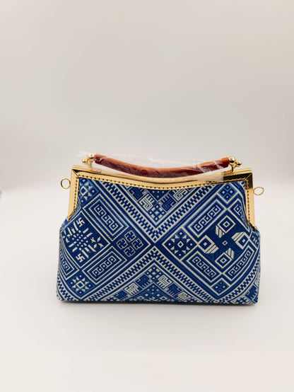 Guangxi Zhuang Brocade Clutch Handbag