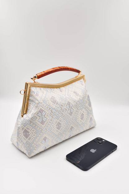 Guangxi Zhuang Brocade Clutch Handbag